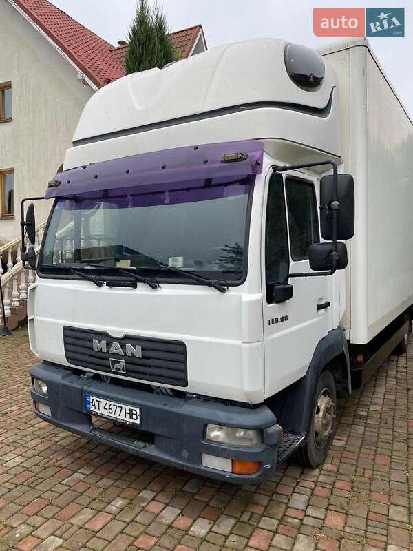 Грузовой фургон MAN L 2000 2004 в Ивано-Франковске