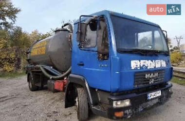 Машина ассенизатор (вакуумная) MAN L 2000 2005 в Запорожье