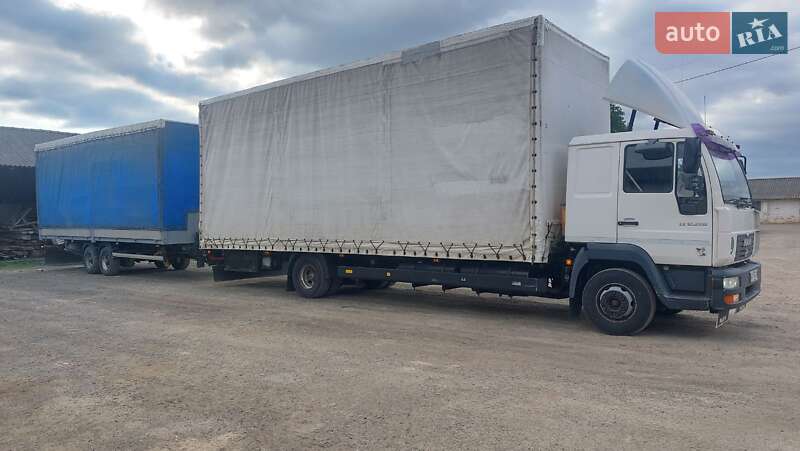 Тентованый MAN LE 12.220 2005 в Коломые