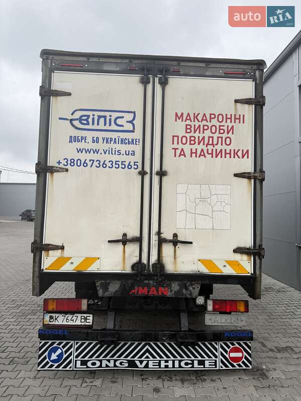 Грузовой фургон MAN LE 12.220 2004 в Ровно