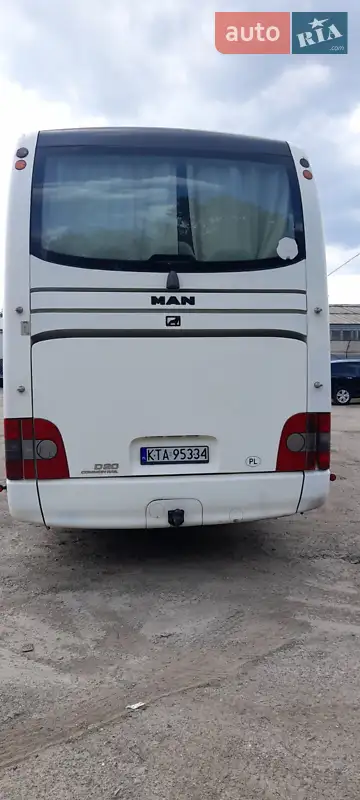 Туристичний / Міжміський автобус MAN R08 2007 в 