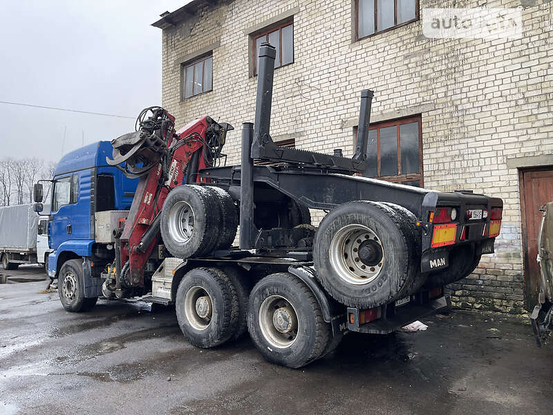 Лесовоз / Сортиментовоз MAN TGA 2002 в Ровно