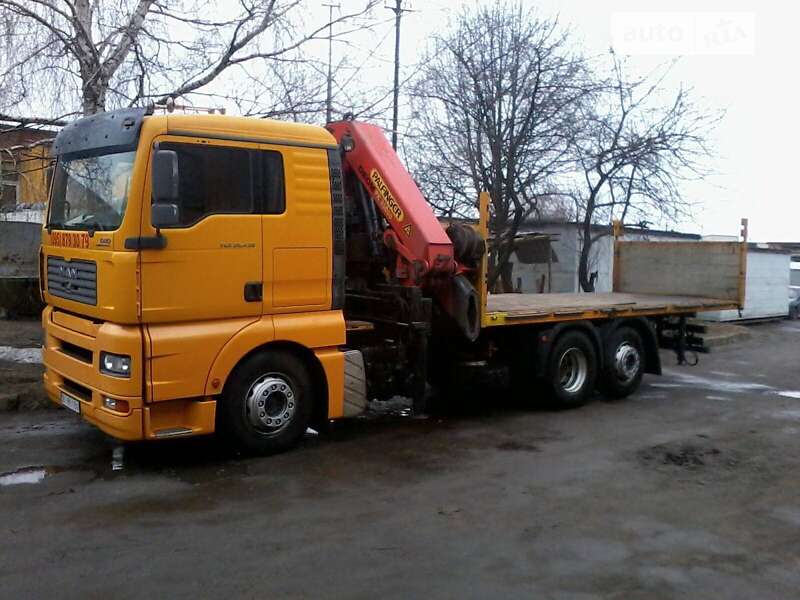 Кран-манипулятор MAN TGA 2005 в Гадяче