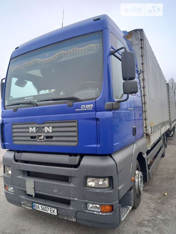 Тентований MAN TGA 2005 в Світловодську