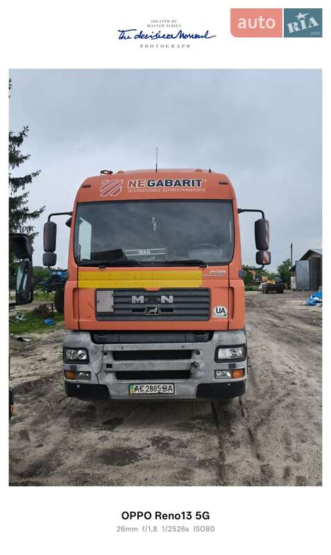 Платформа MAN TGA 2004 в Луцке