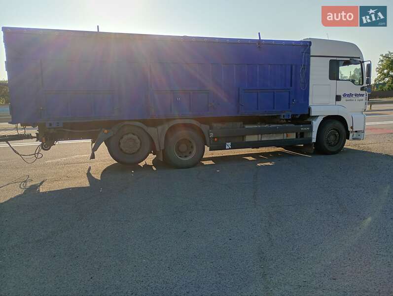 Контейнеровоз MAN TGA 2004 в Кривом Озере