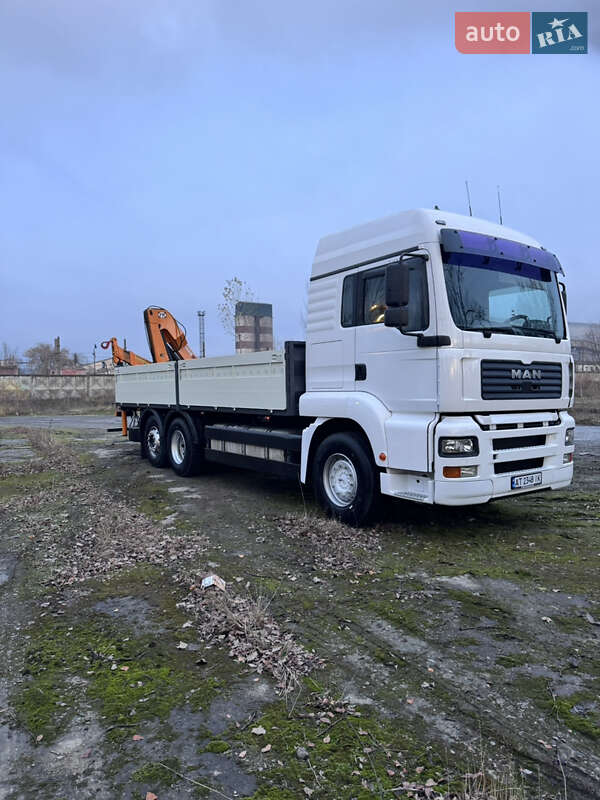 Кран-маніпулятор MAN TGA 2004 в Бурштині