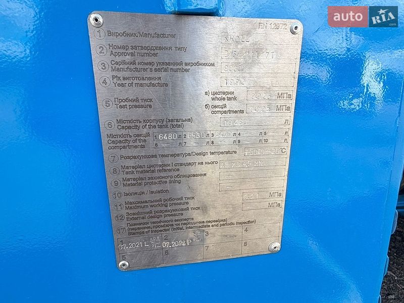 Бензовоз MAN TGA 2006 в Киеве