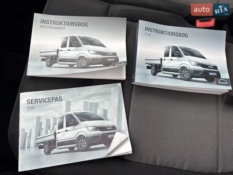 Грузовой фургон MAN TGE 2020 в Бережанах документ