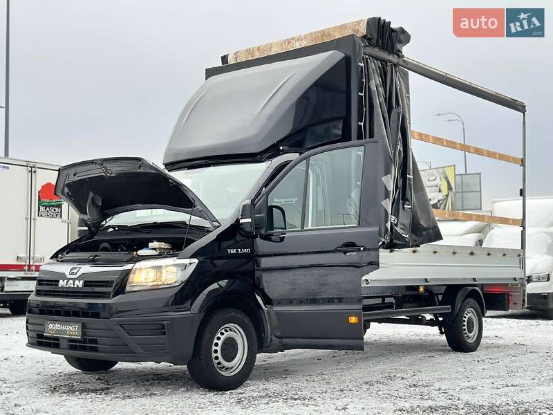 Тентований MAN TGE 2022 в Рівному