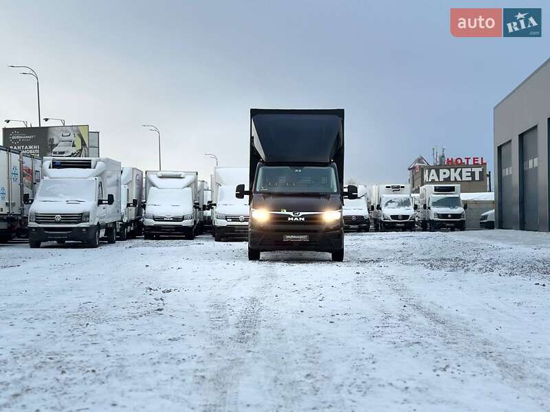 Тентований MAN TGE 2022 в Рівному