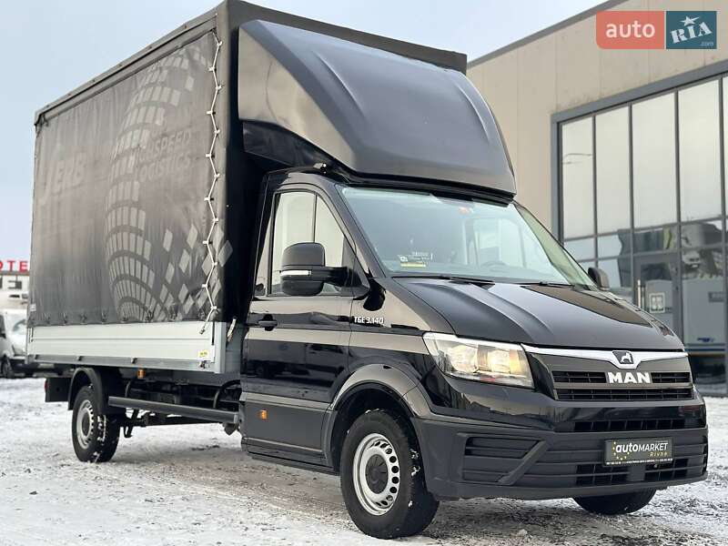 Тентований MAN TGE 2022 в Рівному