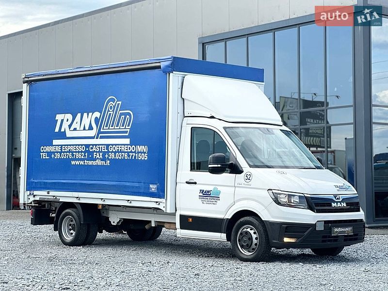 Тентований MAN TGE 2019 в Рівному