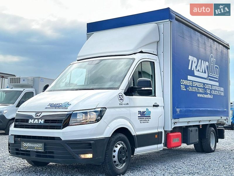 Тентований MAN TGE 2019 в Рівному