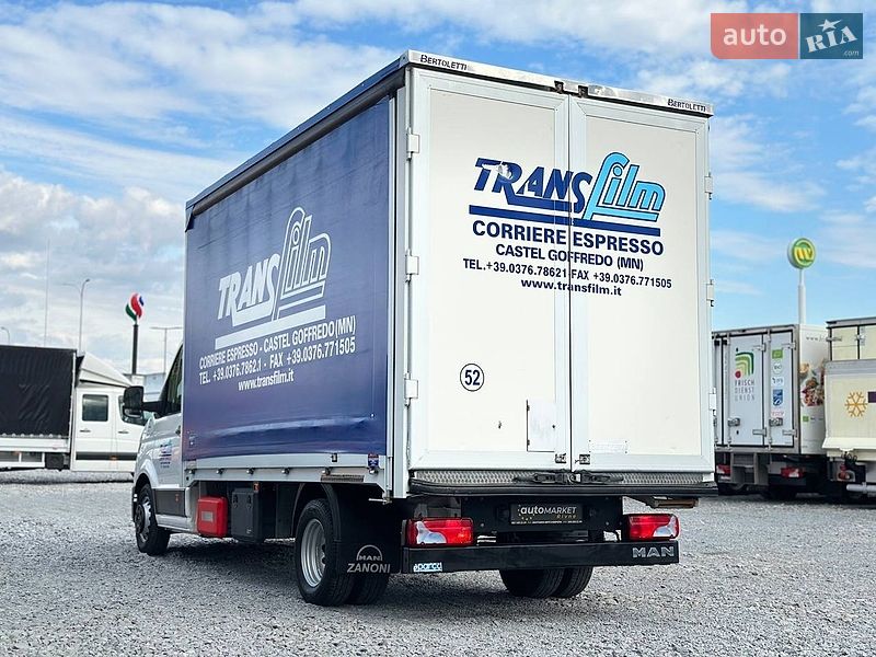 Тентований MAN TGE 2019 в Рівному