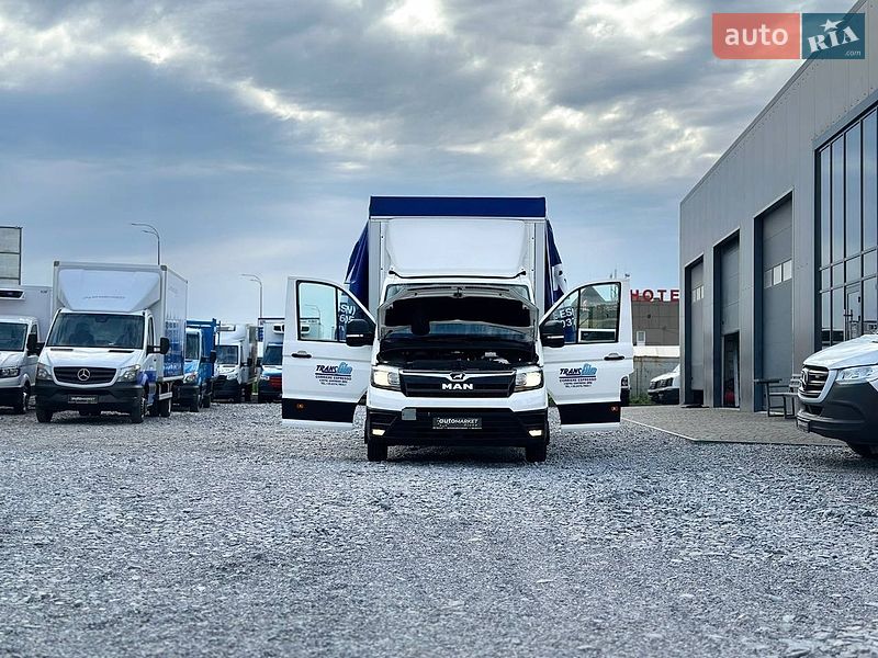 Тентований MAN TGE 2019 в Рівному