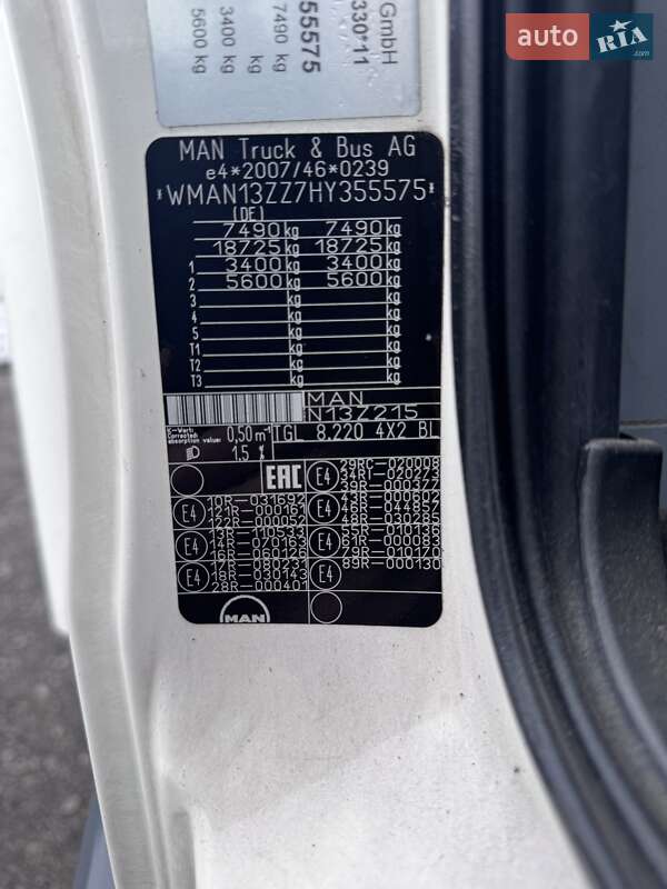 Вантажний фургон MAN TGL 2017 в Вінниці