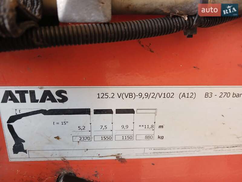 Кран-маніпулятор MAN TGM 2011 в Білгороді-Дністровському