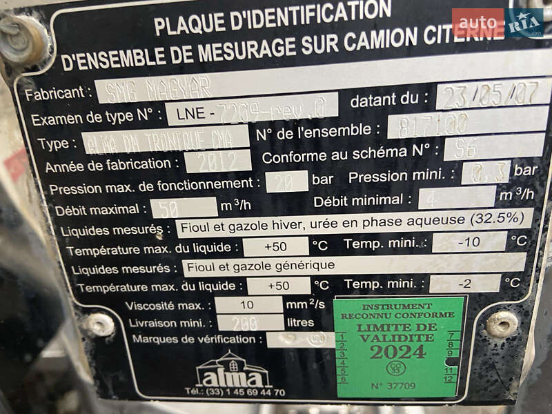 Бензовоз MAN TGM 2012 в Тернополе