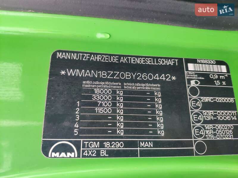 Тентованый MAN TGM 2011 в Виннице фото 10 Тентованый MAN TGM 2011 в Виннице