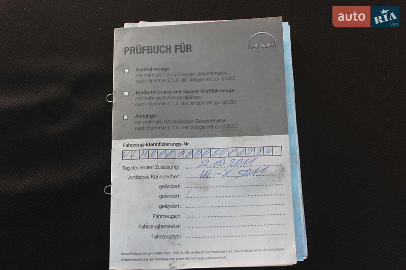 Тягач MAN TGS 2010 в Хусті