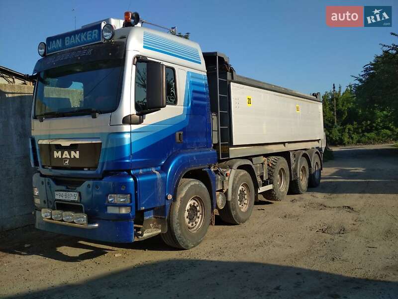 Самоскид MAN TGS 2013 в Ромнах