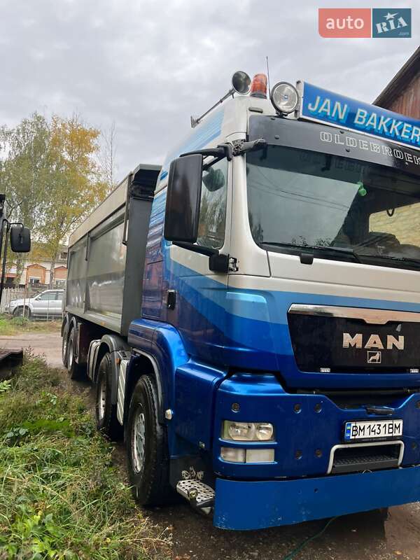 Самоскид MAN TGS 2013 в Ромнах