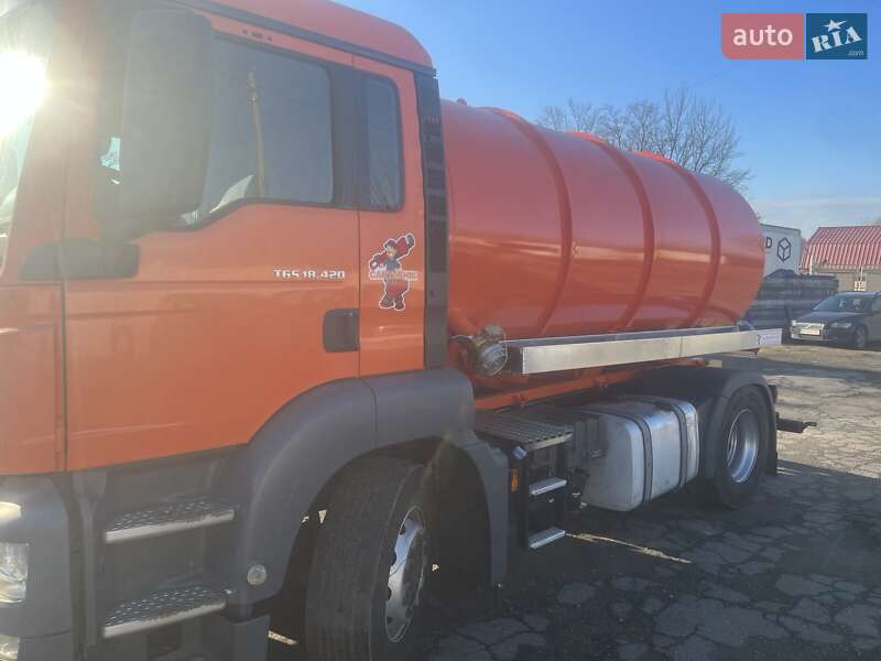 Машина ассенизатор (вакуумная) MAN TGS 2017 в Хмельницком