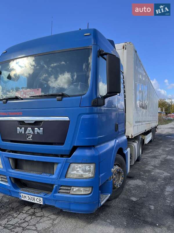 Тягач MAN TGX 18.400 2009 в Бердичеве фото 2 Тягач MAN TGX 18.400 2009 в Бердичеве