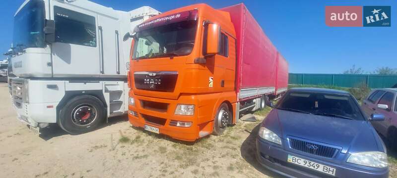 Тентованый MAN TGX 18.440 2011 в Львове