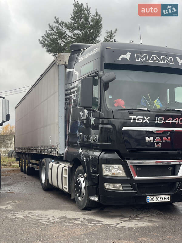 Тягач MAN TGX 18.440 2013 в Шептицькому