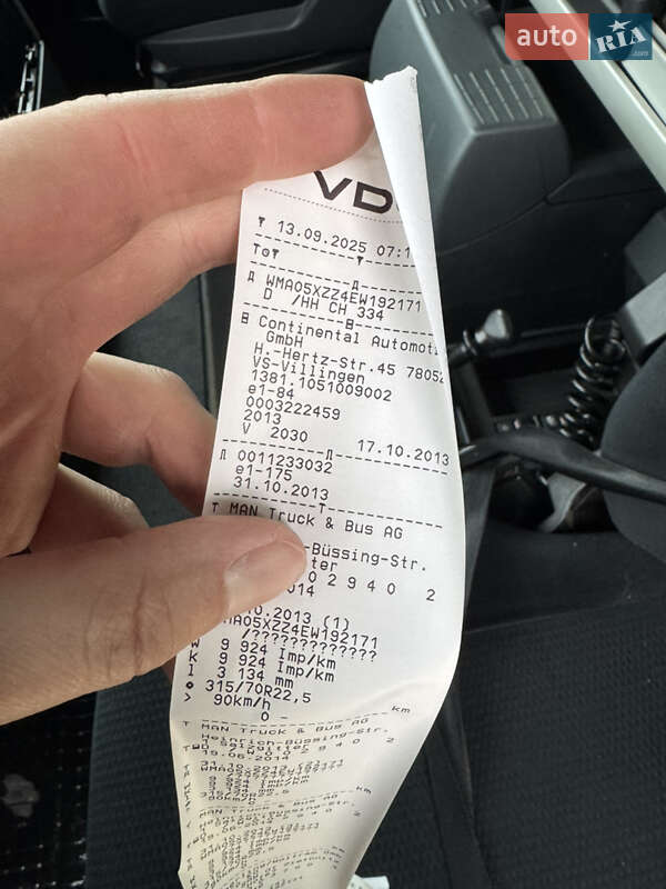 Тягач MAN TGX 18.440 2013 в Подволочиске фото 19 Тягач MAN TGX 18.440 2013 в Подволочиске