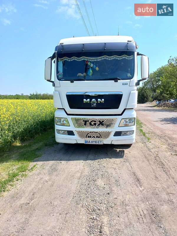 Контейнеровоз MAN TGX 2011 в Кропивницькому