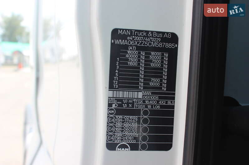 Тягач MAN TGX 2011 в Хусте