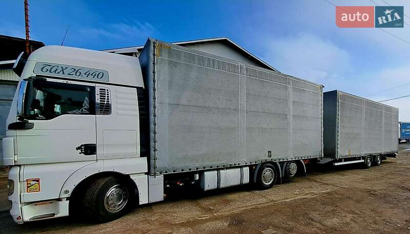 Тентований MAN TGX 2012 в Чернівцях