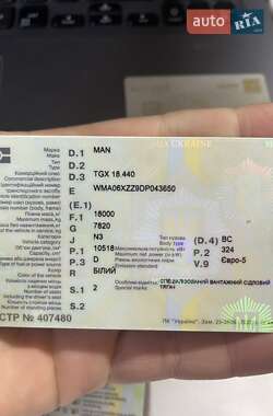 Самоскид MAN TGX 2013 в 
