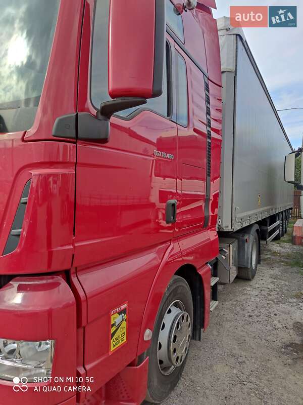 Тентованый MAN TGX 2016 в Ивано-Франковске