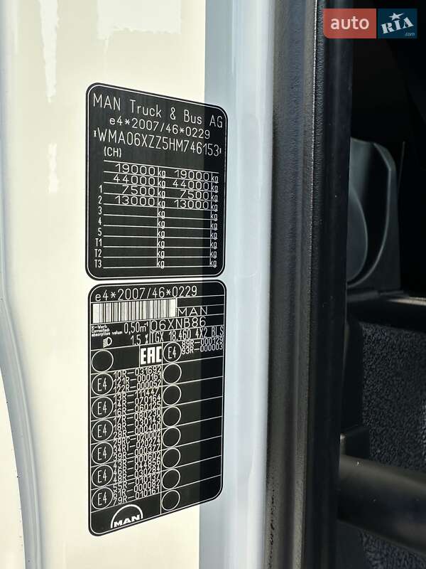 Тягач MAN TGX 2017 в Луцке