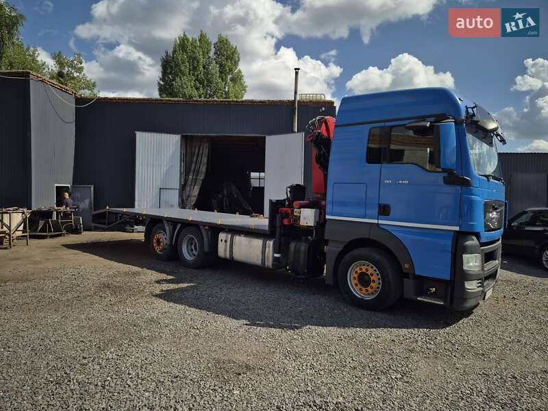Кран-манипулятор MAN TGX 2008 в 