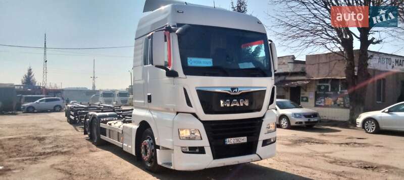Контейнеровоз MAN TGX 2018 в 