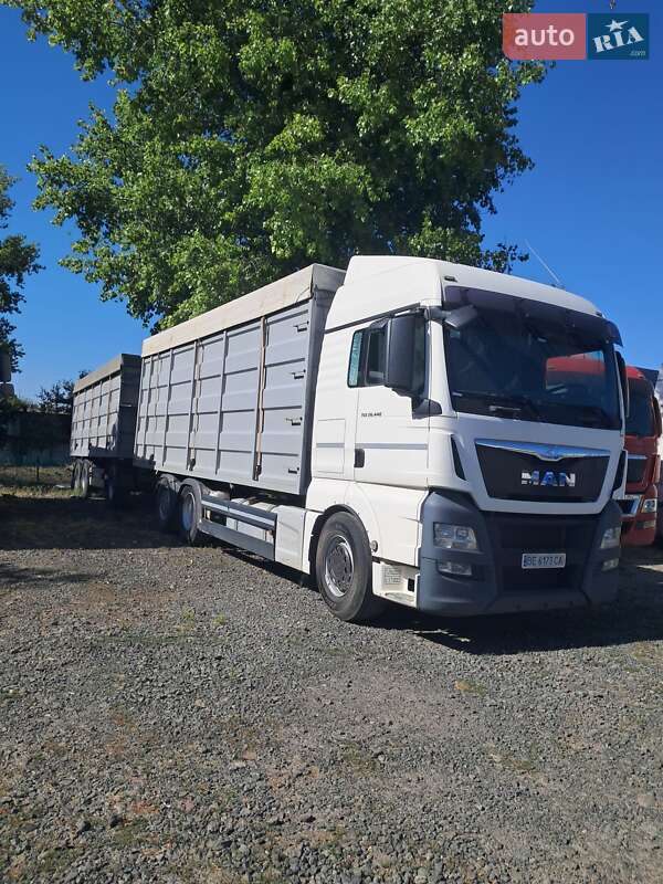 Контейнеровоз MAN TGX 2014 в 