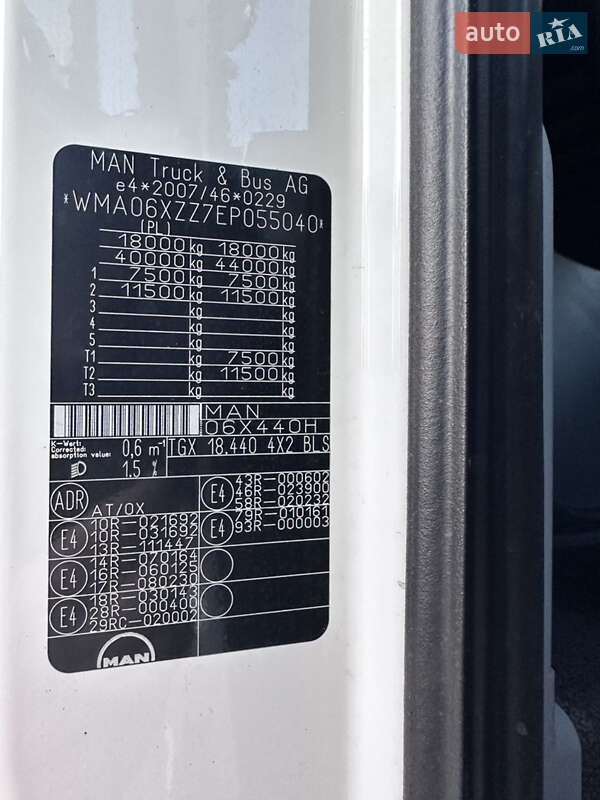Тягач MAN TGX 2014 в Вінниці фото 17 Тягач MAN TGX 2014 в Вінниці