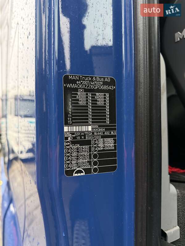 Тягач MAN TGX 2015 в Черновцах