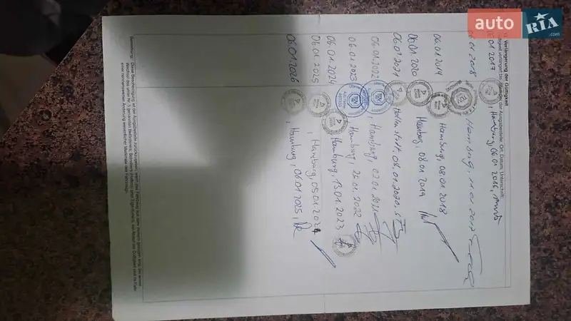 Тягач MAN TGX 2013 в Калуше документ 13 фото Тягач MAN TGX 2013 в Калуше документ