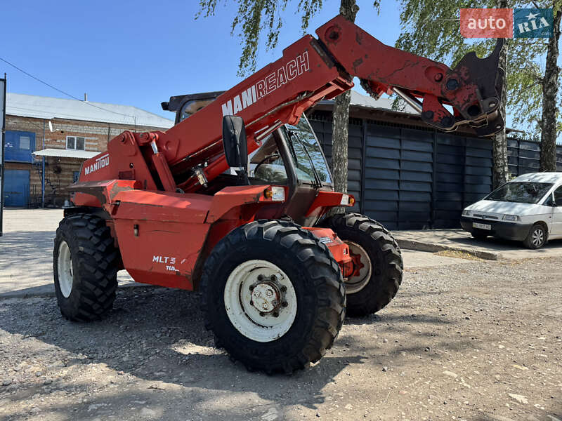 Телескопічні навантажувачі Manitou MLT 628 1997 в Теребовлі