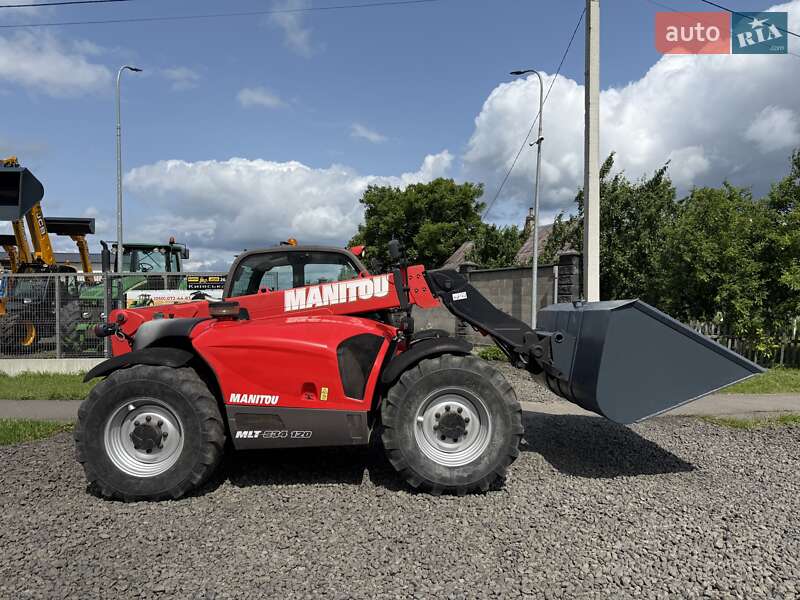 Телескопический погрузчик Manitou MLT 634-120 LSU 2015 в Луцке