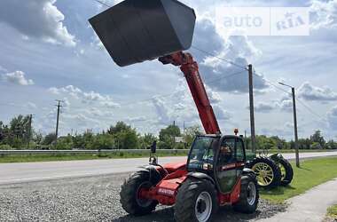 Телескопічні навантажувачі Manitou MLT 730-120 LS 2002 в Луцьку