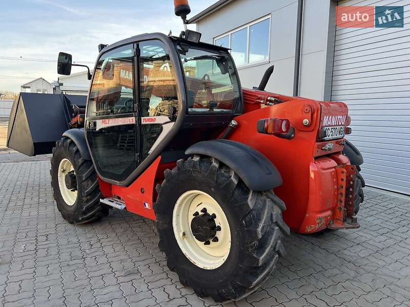 Телескопічні навантажувачі Manitou MLT 730-120 LS 2002 в Луцьку