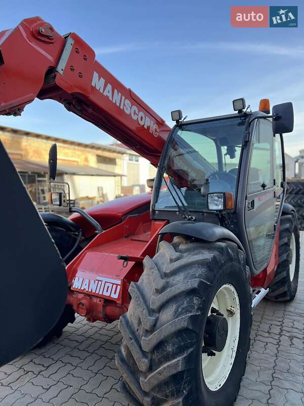 Телескопічні навантажувачі Manitou MLT 730-120 LS 2002 в Луцьку