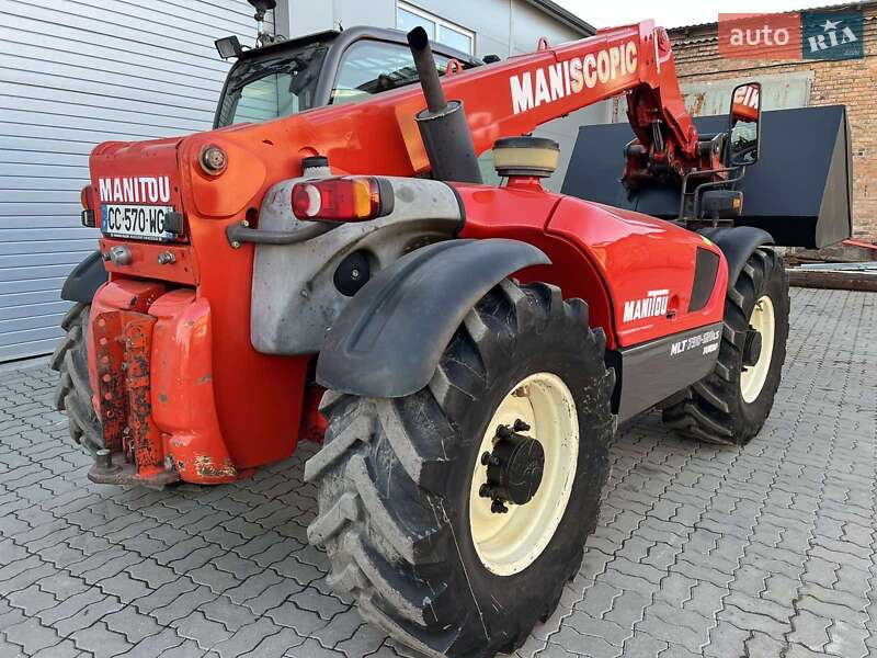 Телескопічні навантажувачі Manitou MLT 730-120 LS 2002 в Луцьку